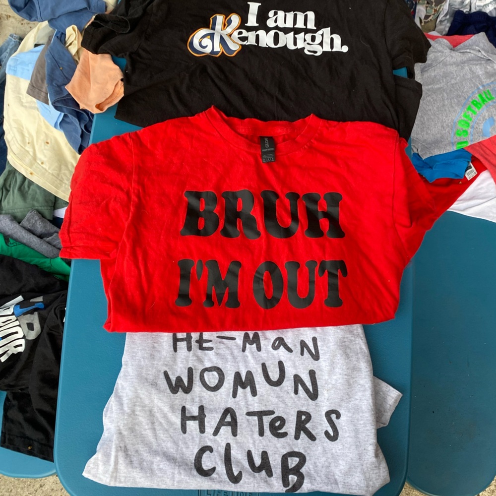 Gildan Red Short Sleeve Tee Casual Wear